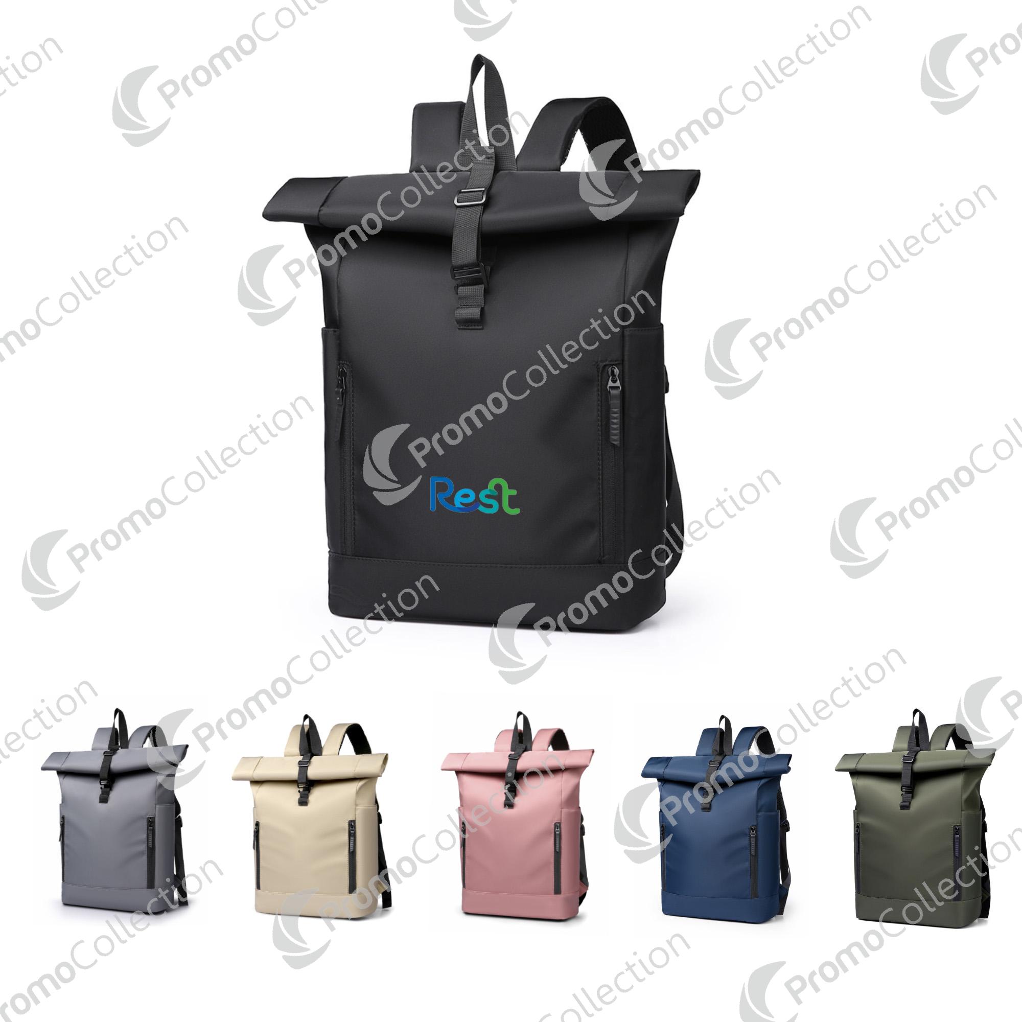 Roll Top Laptop Backpack