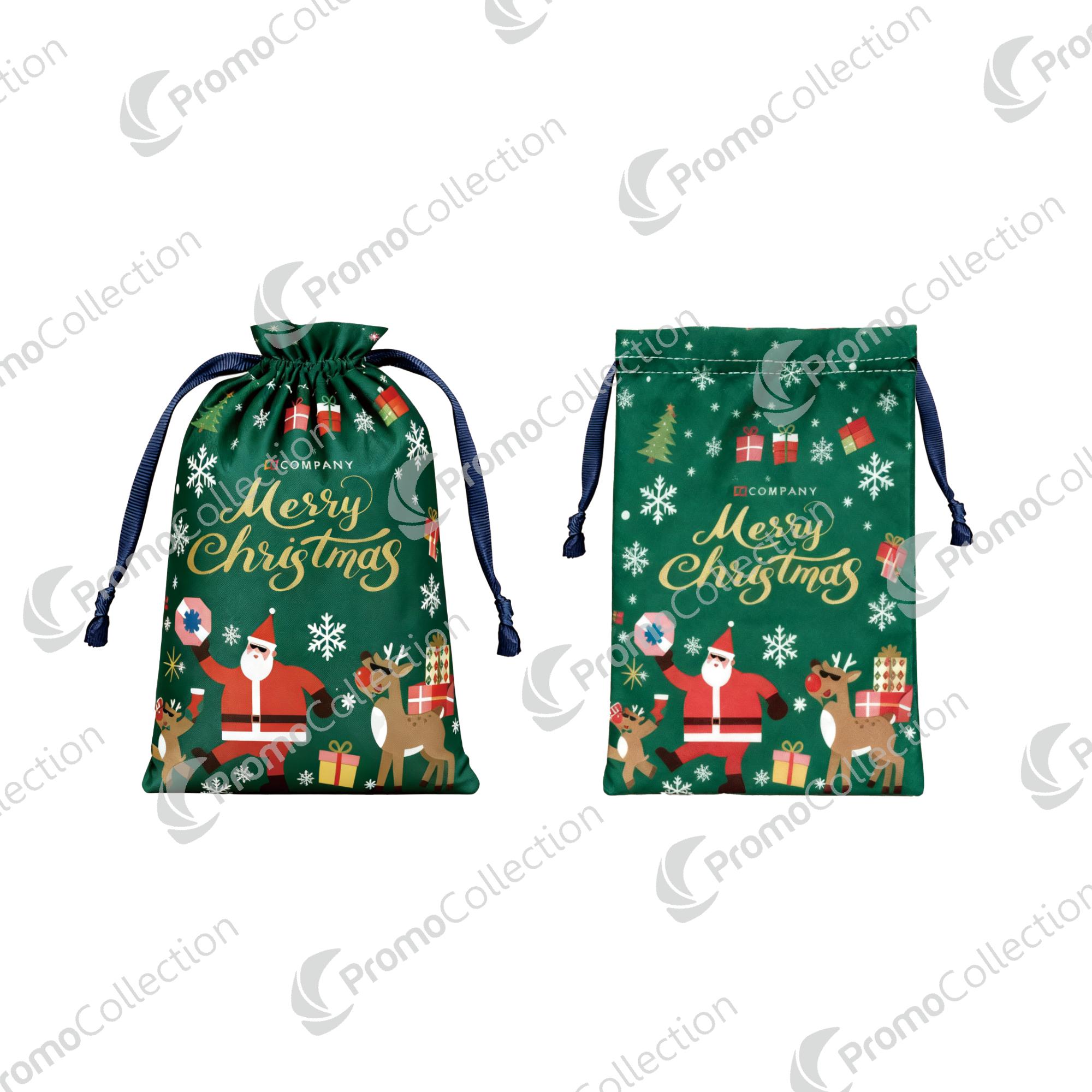 Jacket Packaging Drawstring Polyester Drawstring Gift Bags